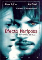 The Butterfly Effect - Spanish Movie Poster (xs thumbnail)