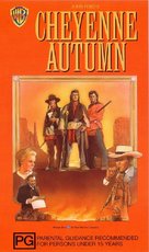 Cheyenne Autumn - Australian VHS movie cover (xs thumbnail)