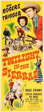 Twilight in the Sierras Poster