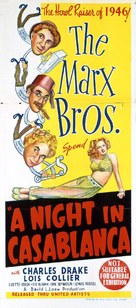 A Night in Casablanca - Australian Movie Poster (xs thumbnail)