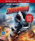 Sharknado - British Blu-Ray movie cover (xs thumbnail)