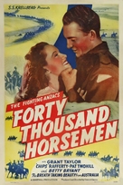 40,000 Horsemen - Australian Movie Poster (xs thumbnail)