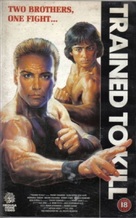 Trained to Kill - British VHS movie cover (xs thumbnail)