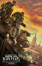 Teenage Mutant Ninja Turtles: Out of the Shadows - Finnish Movie Poster (xs thumbnail)