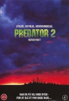 Predator 2 - Danish DVD movie cover (xs thumbnail)