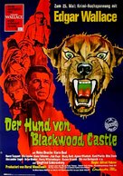 Der Hund von Blackwood Castle - German Movie Poster (xs thumbnail)