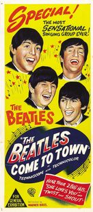 The Beatles Come to Town - Australian Movie Poster (xs thumbnail)