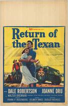 Return of the Texan - Movie Poster (xs thumbnail)