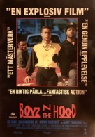 Boyz N The Hood - Swedish Movie Poster (xs thumbnail)