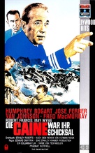 The Caine Mutiny - German VHS movie cover (xs thumbnail)