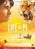 Life of Pi - German Movie Poster (xs thumbnail)