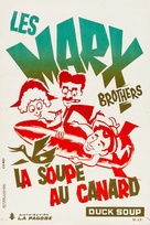 Duck Soup - French Re-release movie poster (xs thumbnail)