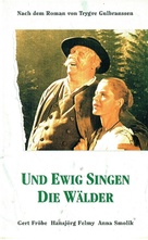Und ewig singen die W&auml;lder - German VHS movie cover (xs thumbnail)