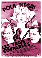 Three Sinners - French Movie Poster (xs thumbnail)