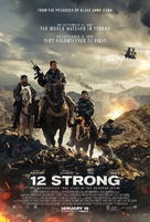 12 Strong - Theatrical movie poster (xs thumbnail)