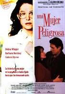 A Dangerous Woman - Spanish Movie Poster (xs thumbnail)