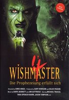 Wishmaster 4: The Prophecy Fulfilled - German DVD movie cover (xs thumbnail)