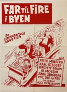 Far til fire i byen - Danish Movie Poster (xs thumbnail)