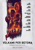 Dragged Across Concrete - Lithuanian Movie Poster (xs thumbnail)