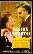 Song of Love - Spanish Movie Poster (xs thumbnail)