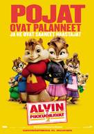 Alvin and the Chipmunks: The Squeakquel - Finnish Movie Poster (xs thumbnail)