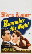 Remember the Night - Movie Poster (xs thumbnail)
