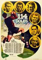 Ciento catorce goles Poster