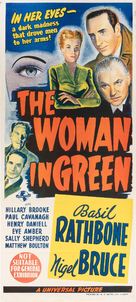 The Woman in Green - Australian Movie Poster (xs thumbnail)