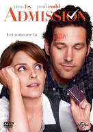 Admission - British DVD movie cover (xs thumbnail)