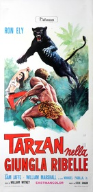 Tarzan&#039;s Jungle Rebellion - Italian Movie Poster (xs thumbnail)