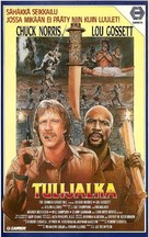 Firewalker - Finnish VHS movie cover (xs thumbnail)