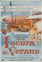 Summertime - Argentinian Movie Poster (xs thumbnail)