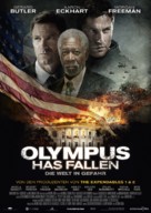 Olympus Has Fallen - German Movie Poster (xs thumbnail)