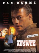 Nowhere To Run - German Movie Poster (xs thumbnail)
