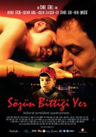 S&ouml;z&uuml;n bittigi yer - Turkish Movie Poster (xs thumbnail)