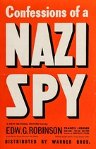 Confessions of a Nazi Spy - British poster (xs thumbnail)