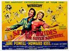 Seven Brides for Seven Brothers - British Movie Poster (xs thumbnail)