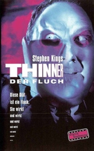 Thinner - German VHS movie cover (xs thumbnail)