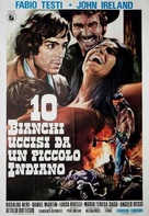 Dieci bianchi uccisi da un piccolo indiano - Italian Movie Poster (xs thumbnail)