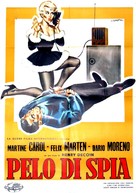 Nathalie, agent secret - Italian Movie Poster (xs thumbnail)