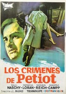 Los cr&iacute;menes de Petiot - Spanish Movie Poster (xs thumbnail)
