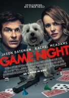 Game Night - German Movie Poster (xs thumbnail)