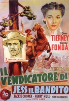 The Return of Frank James - Italian Movie Poster (xs thumbnail)