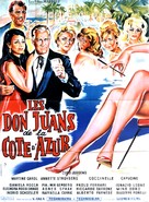 I don giovanni della Costa Azzurra - French Movie Poster (xs thumbnail)