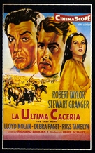 The Last Hunt - Spanish Movie Poster (xs thumbnail)