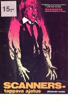 Scanners - Finnish VHS movie cover (xs thumbnail)