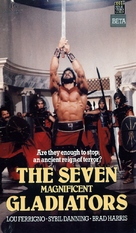 I sette magnifici gladiatori - Australian VHS movie cover (xs thumbnail)