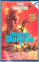 Red Scorpion - Finnish VHS movie cover (xs thumbnail)