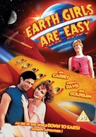 Earth Girls Are Easy - British DVD movie cover (xs thumbnail)