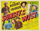 Sunset in the West - Movie Poster (xs thumbnail)
